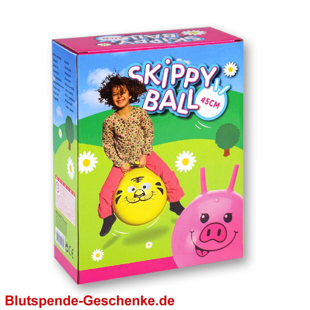 Blutspendegeschenk H&uuml;pfball 45 cm