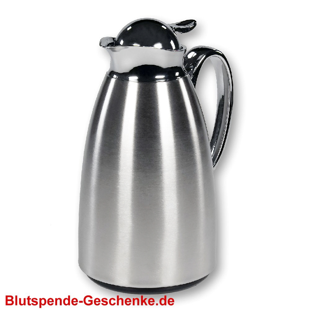 Blutspendegeschenk Edelstahl-Isolierkanne