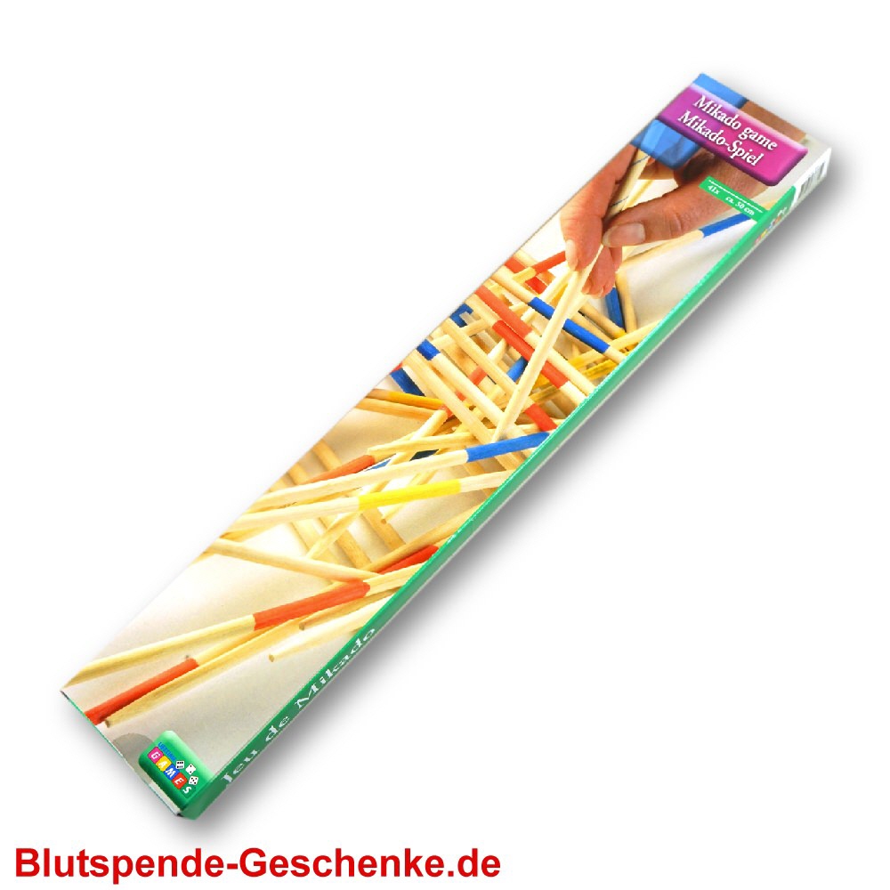 Blutspendegeschenk Jumbo-Mikado