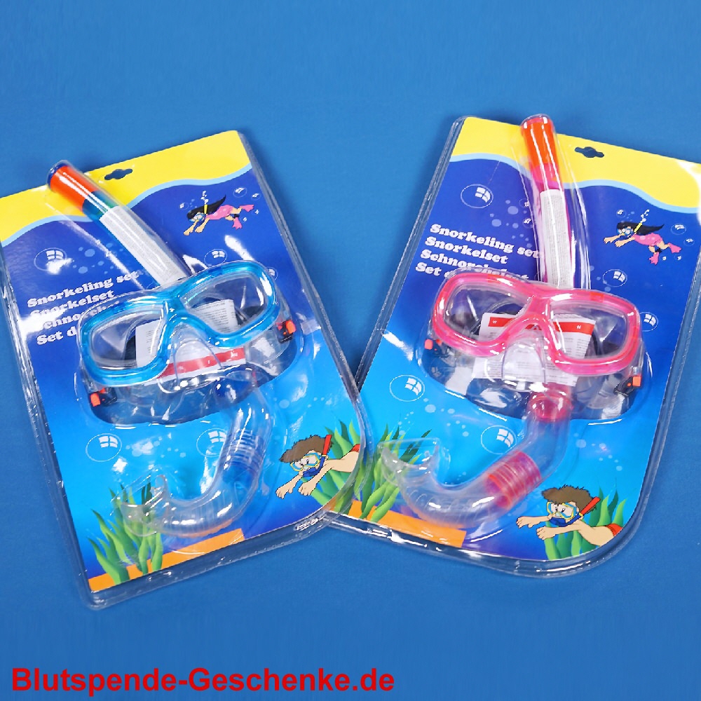Blutspendegeschenk Kinder Schnorchelset