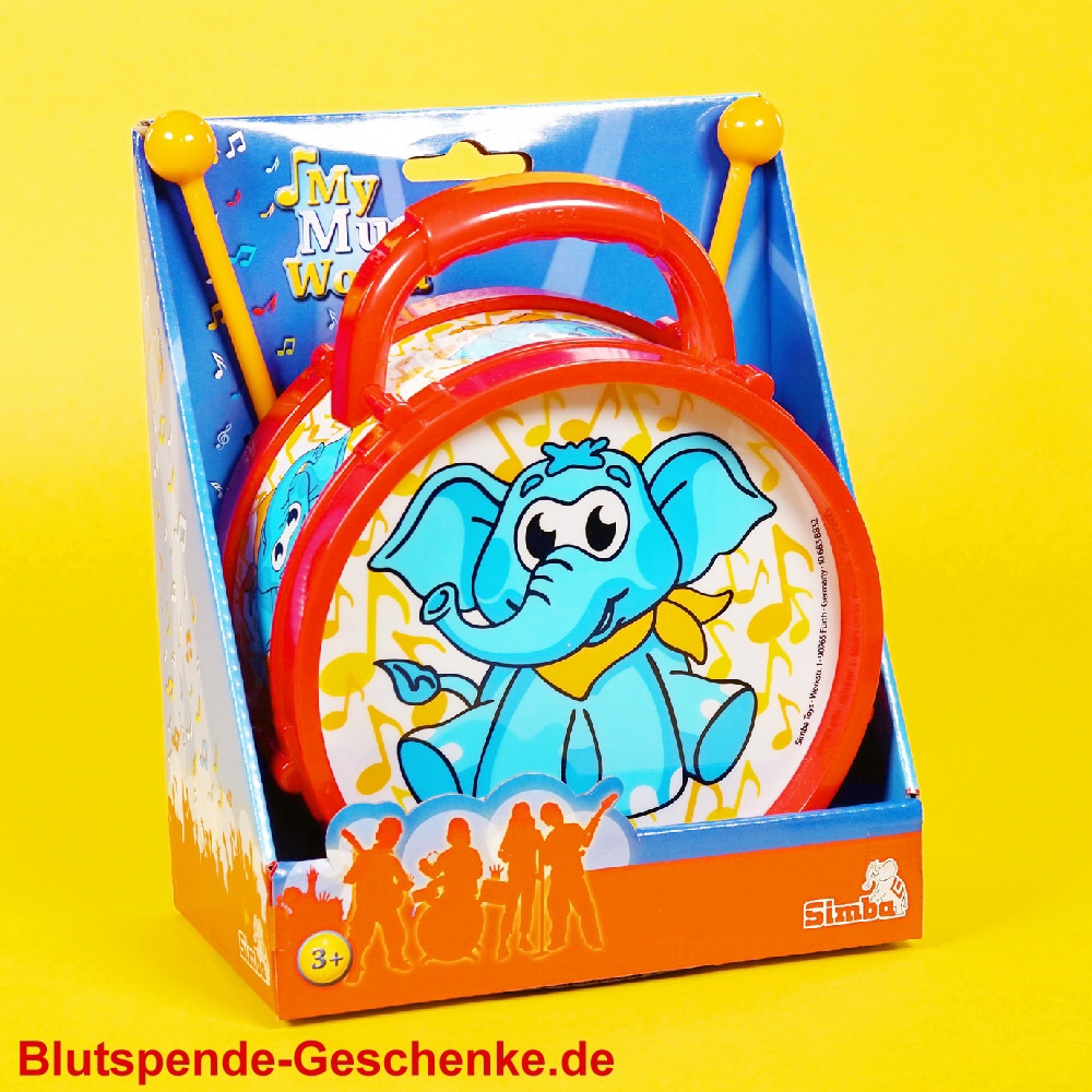 Blutspendegeschenk Kindertrommel