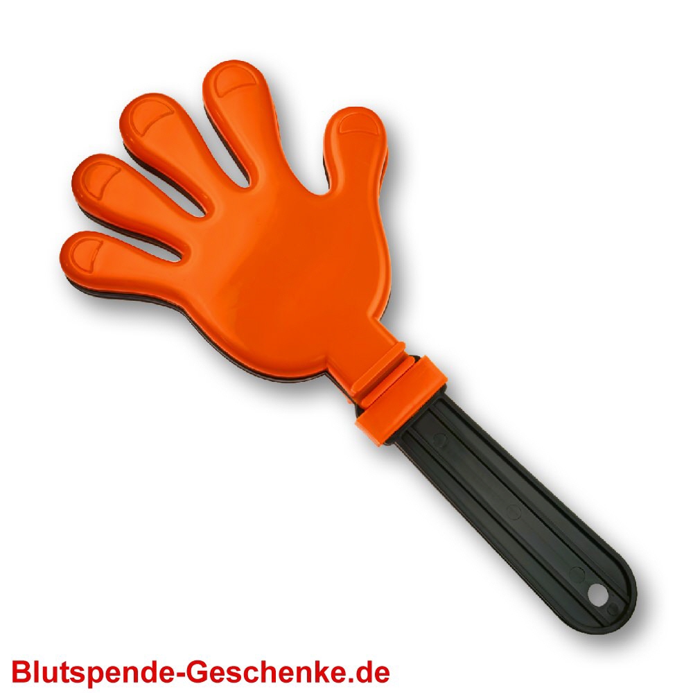 Blutspendegeschenk XXL-Klatschhand