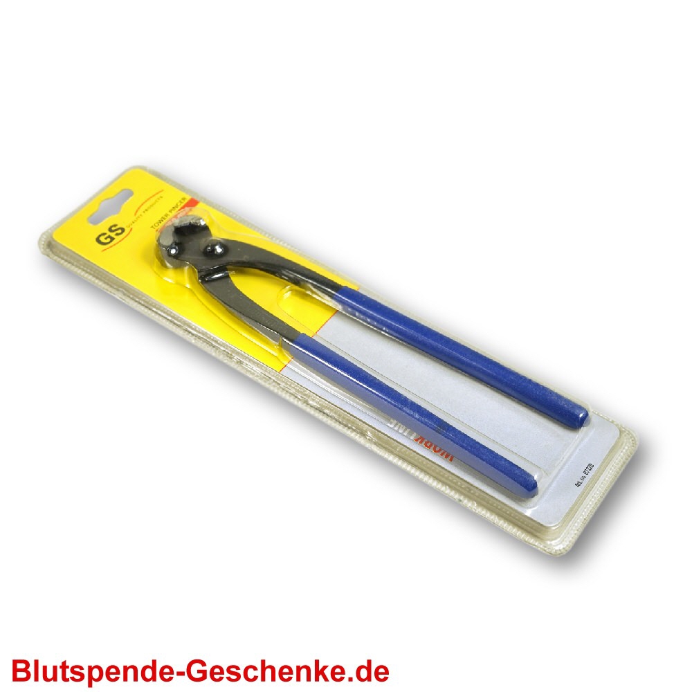 Blutspendegeschenk Kneifzange