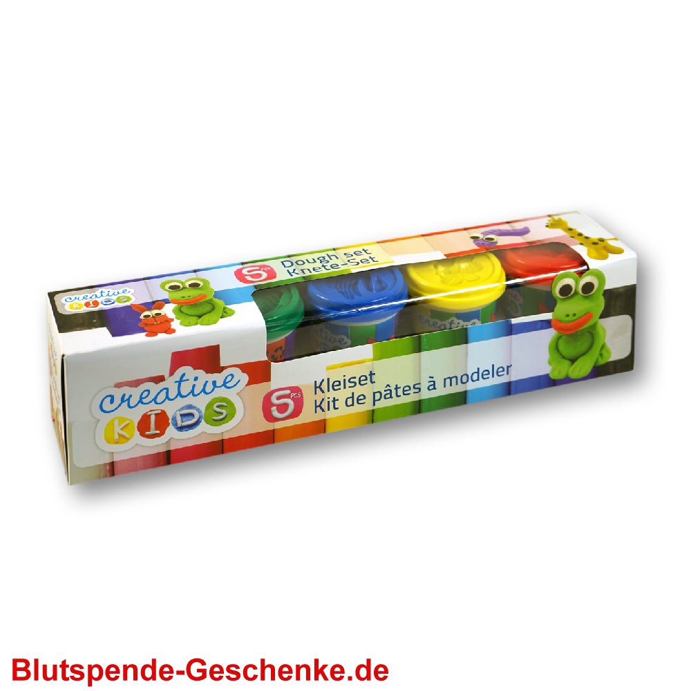 Blutspendegeschenk Knete-Set