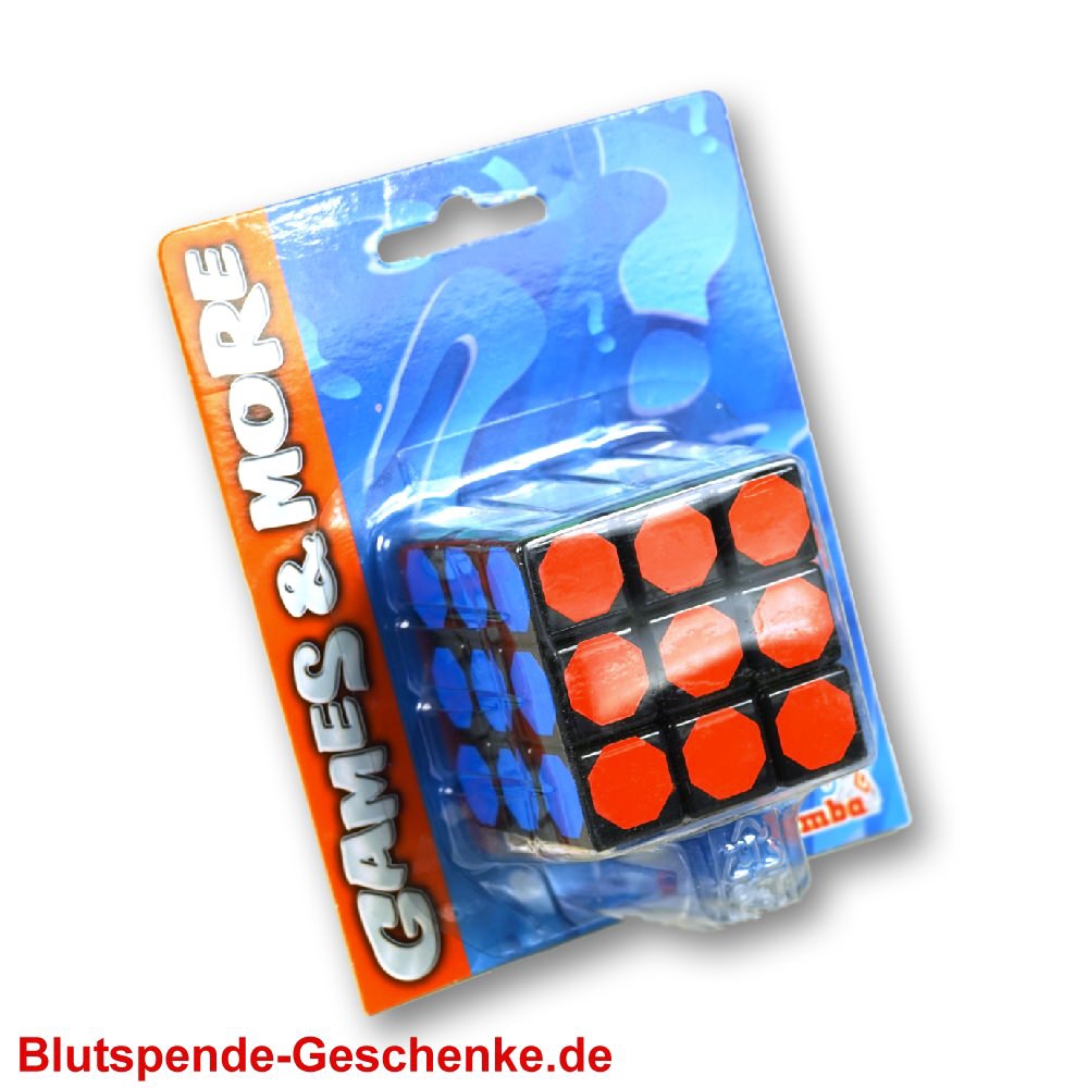 Blutspendegeschenk Knobelw&uuml;rfel