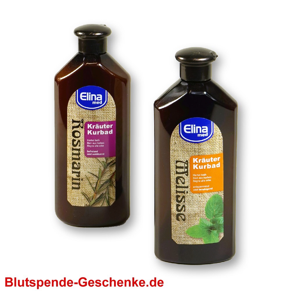 Blutspendegeschenk Kr&auml;uter-Kurbad