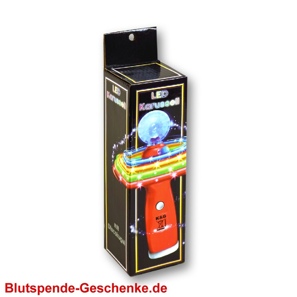 Blutspendegeschenk LED-Karussell