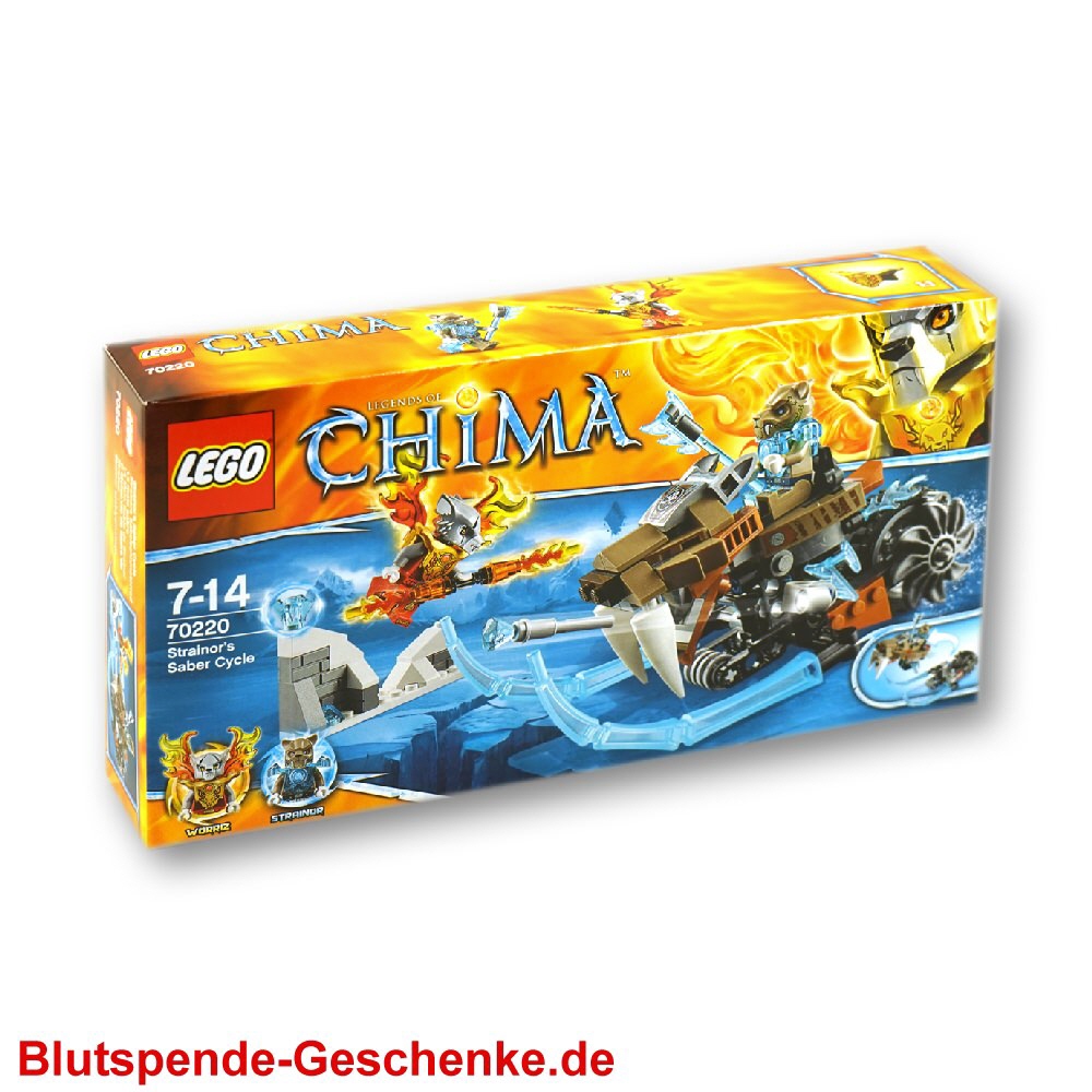 Blutspendegeschenk Lego Chima