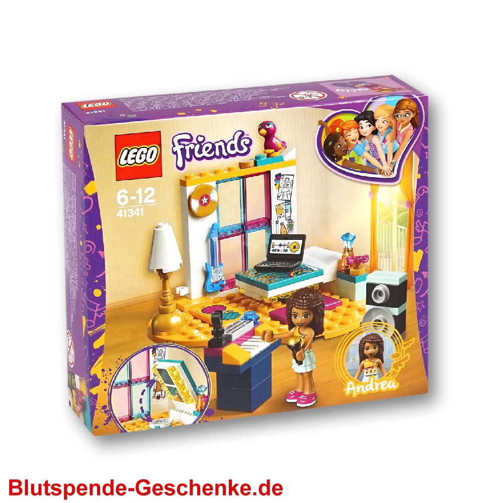 Blutspendegeschenk LEGO Friends M&auml;dchenzimmer