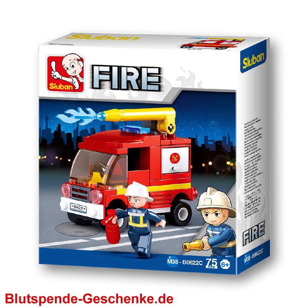 Blutspendegeschenk Mini-L&ouml;schfahrzeug