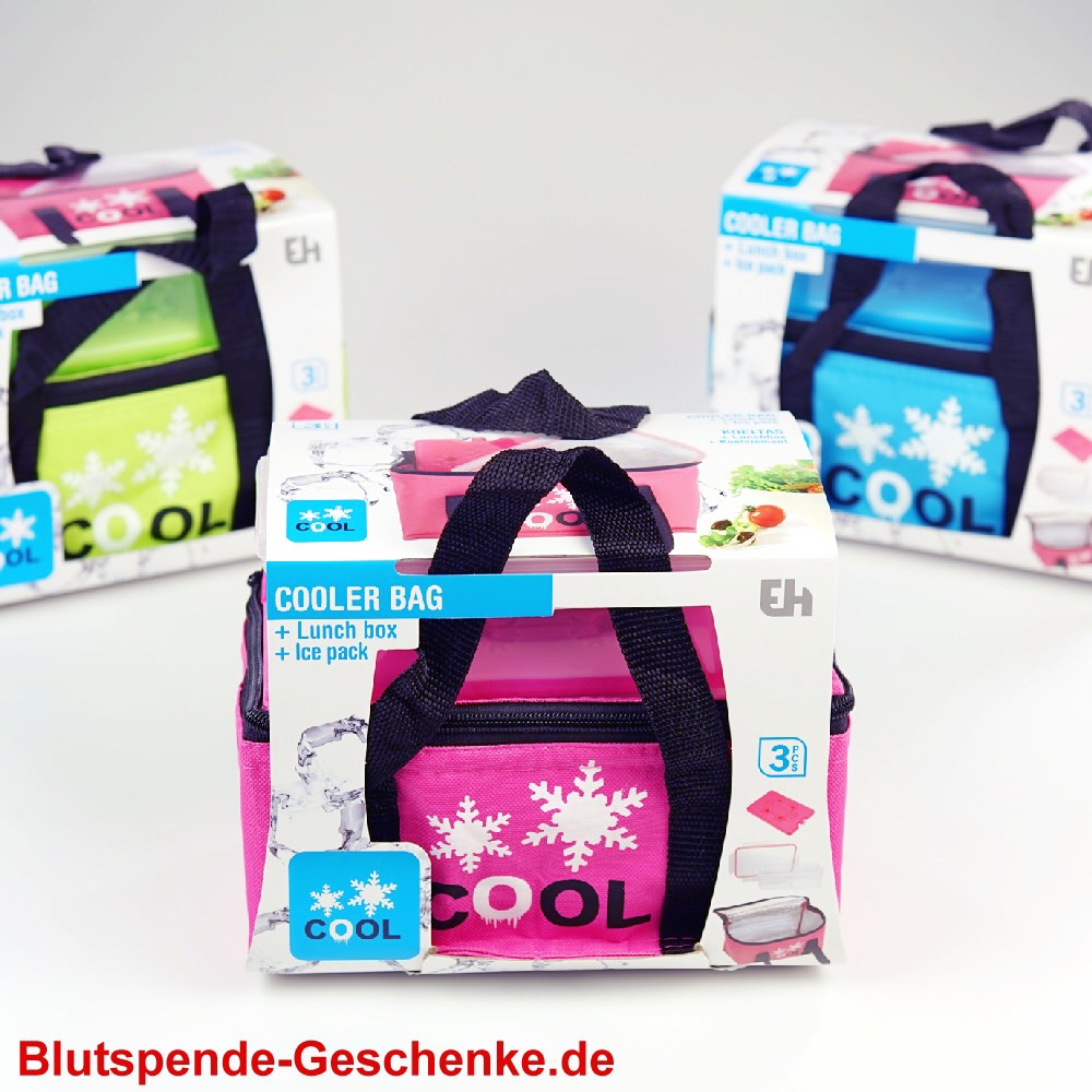 Blutspendegeschenk K&uuml;hltaschen-Lunchbox