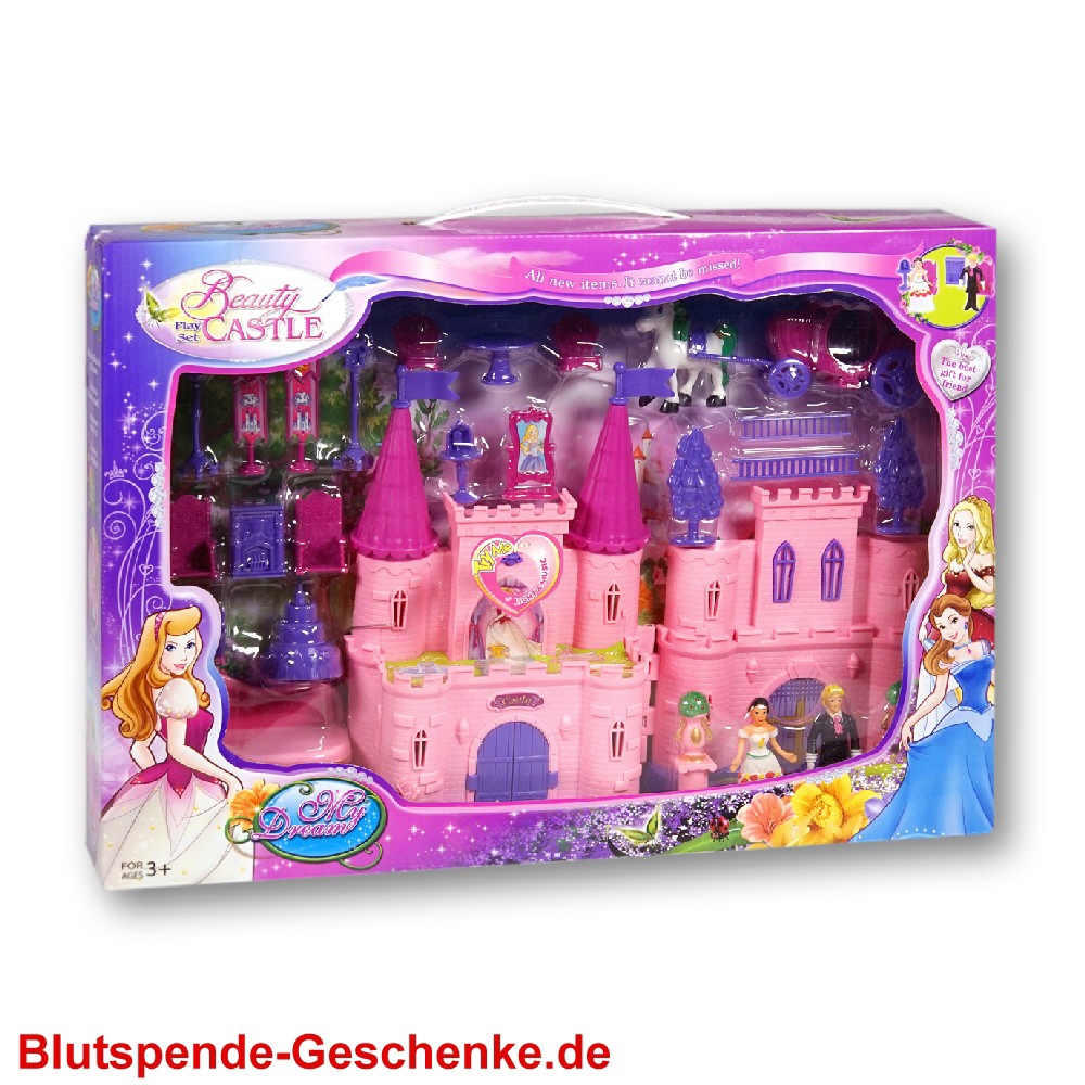 Blutspendegeschenk M&auml;rchenschloss Licht und Sound