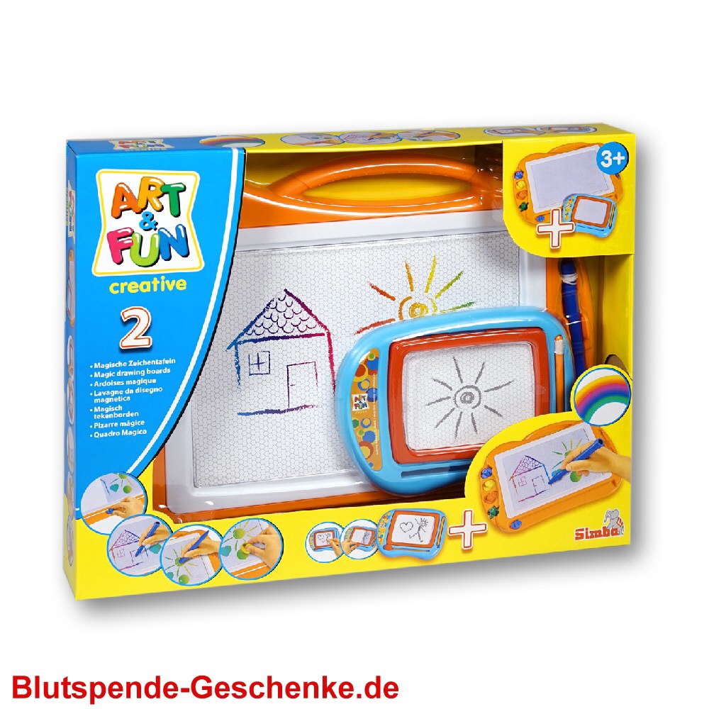 Blutspendegeschenk magische Maltafeln