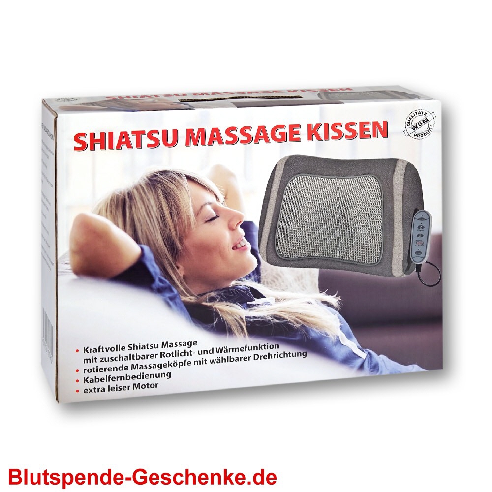 Blutspendegeschenk Massage-Kissen