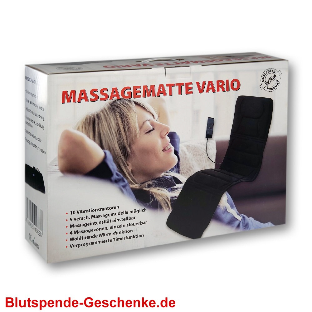Blutspendegeschenk Massage-Matte