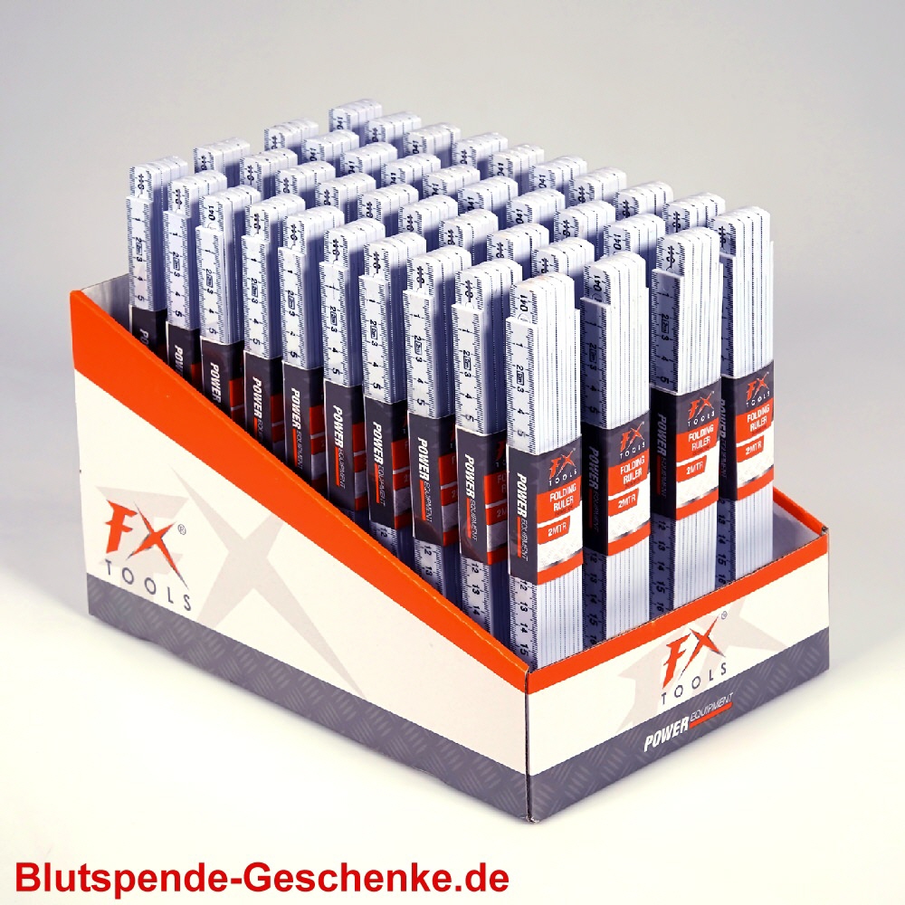 Blutspendegeschenk Meterstab 2 Meter