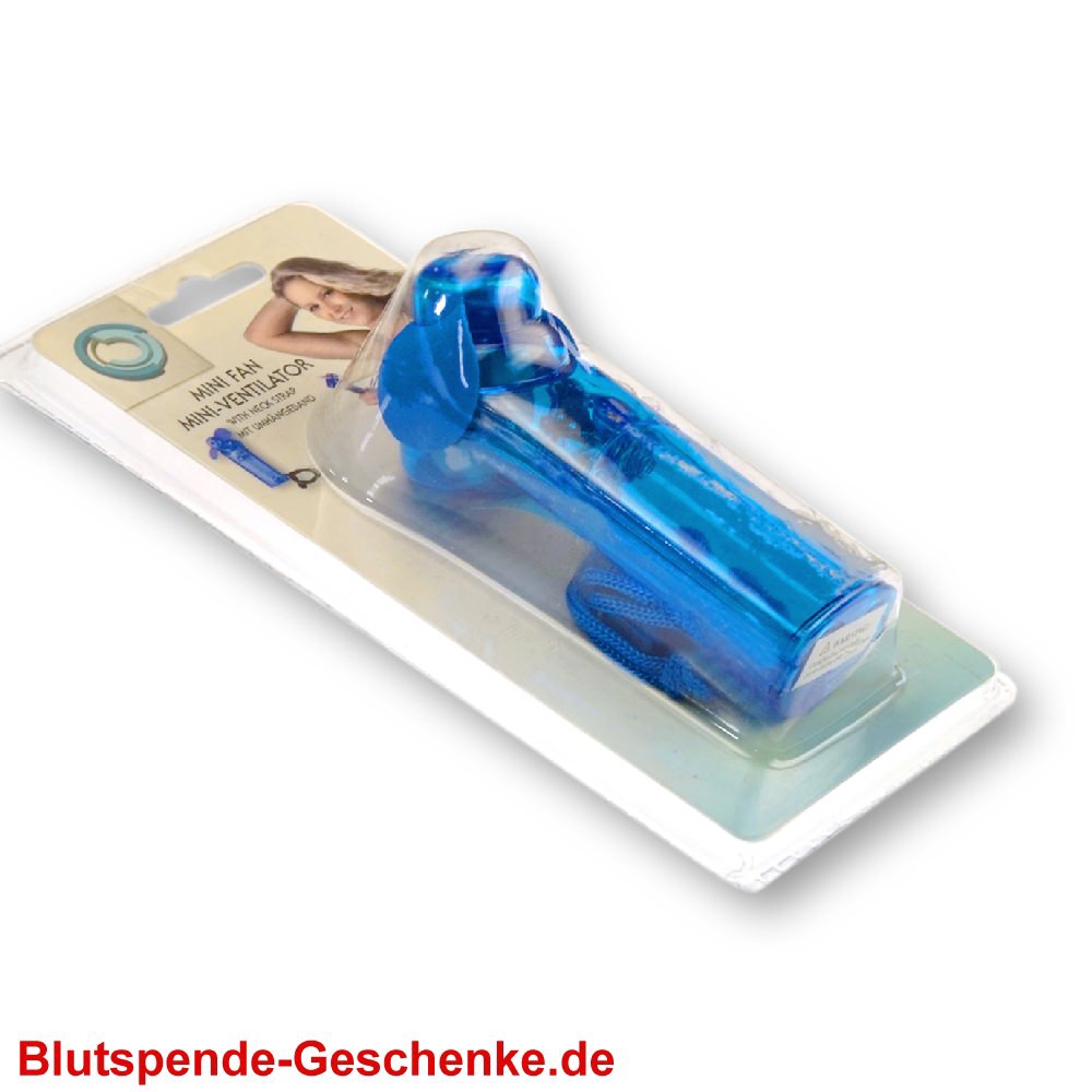 Blutspendegeschenk Mini-Ventilator