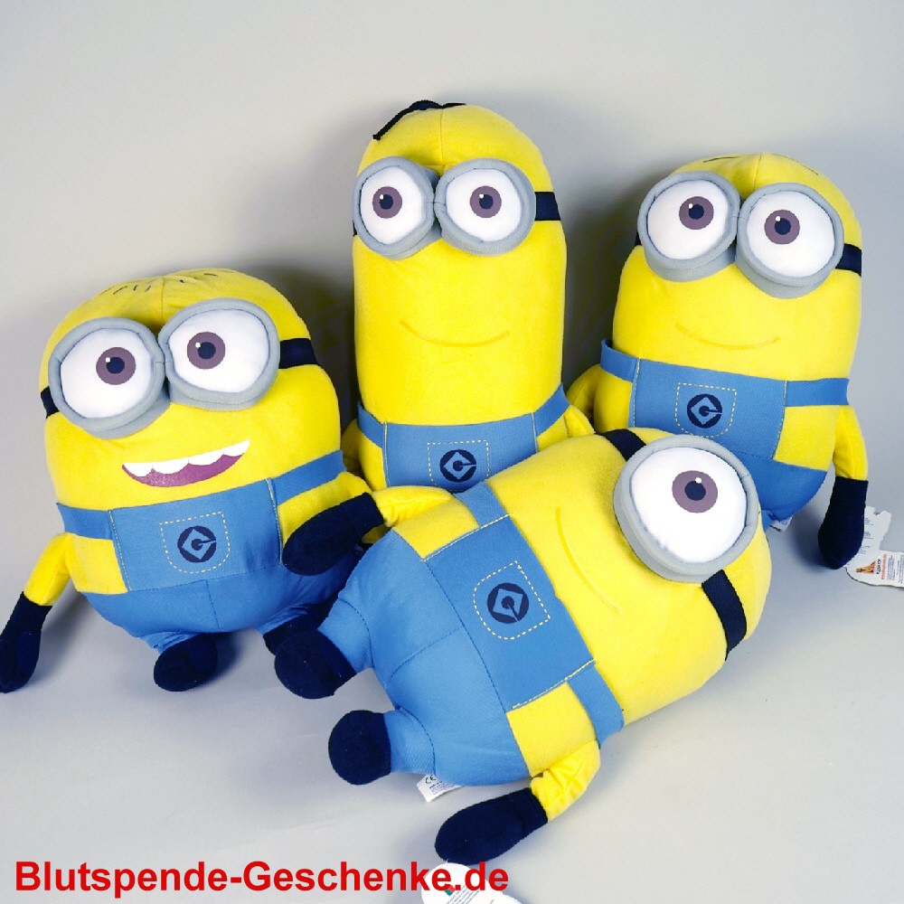 Blutspendegeschenk Minions 34 cm
