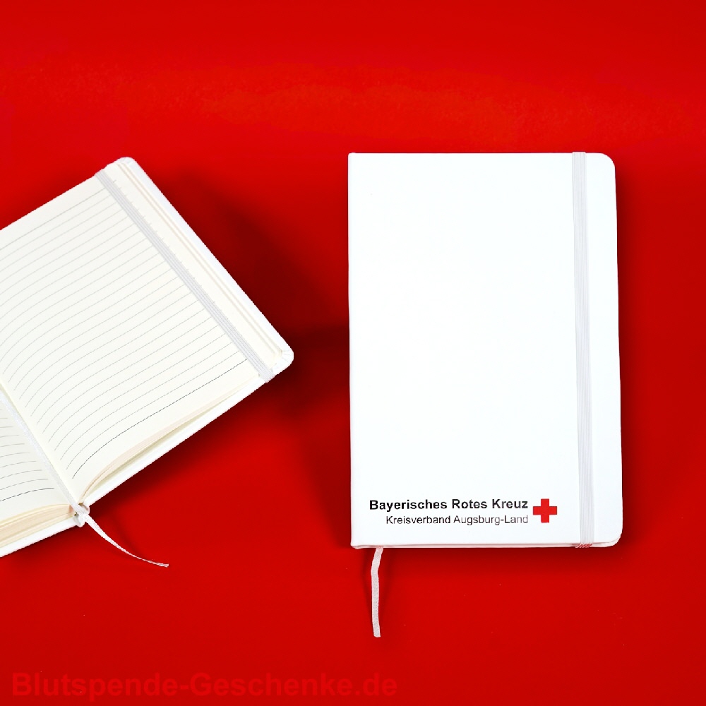 Blutspendegeschenk Notizbuch DIN A6