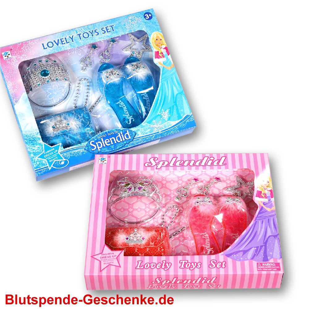 Blutspendegeschenk Prinzessinnen-Set