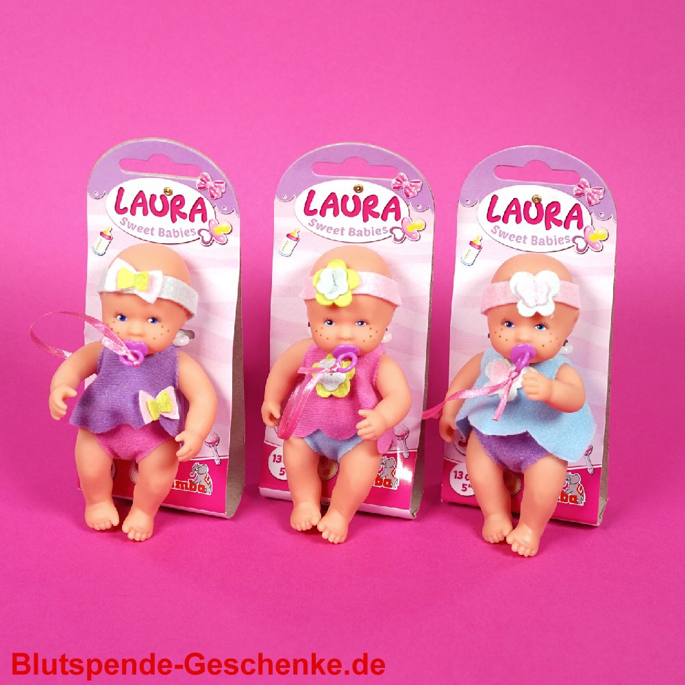Blutspendegeschenk Puppe Laura