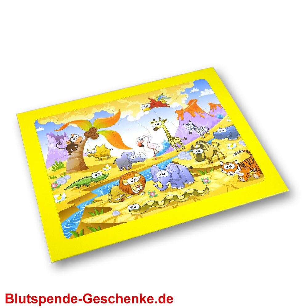 Blutspendegeschenk Puzzle 40teilig