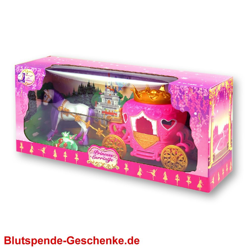 Blutspendegeschenk M&auml;rchenkutsche