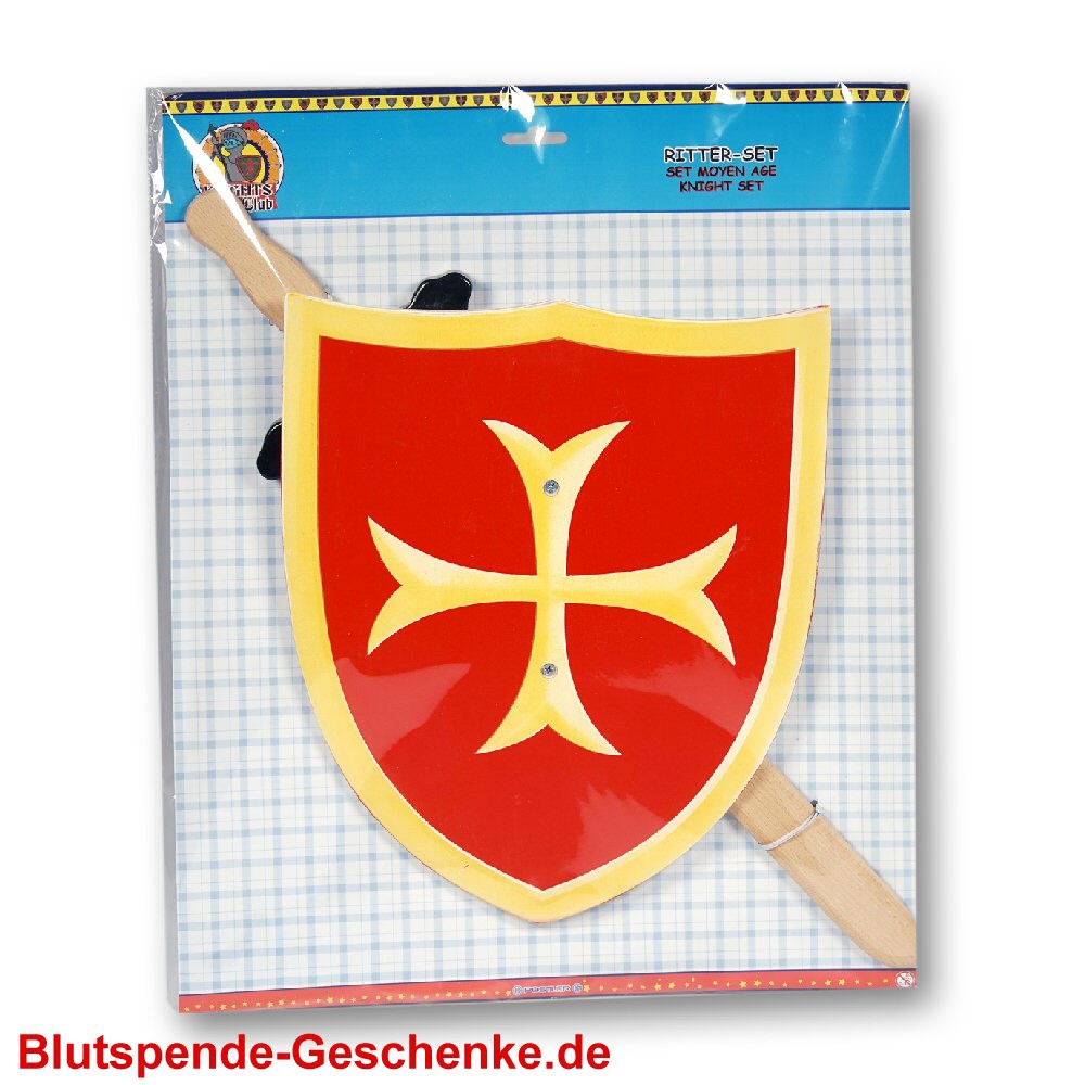 Blutspendegeschenk Ritter Spielset