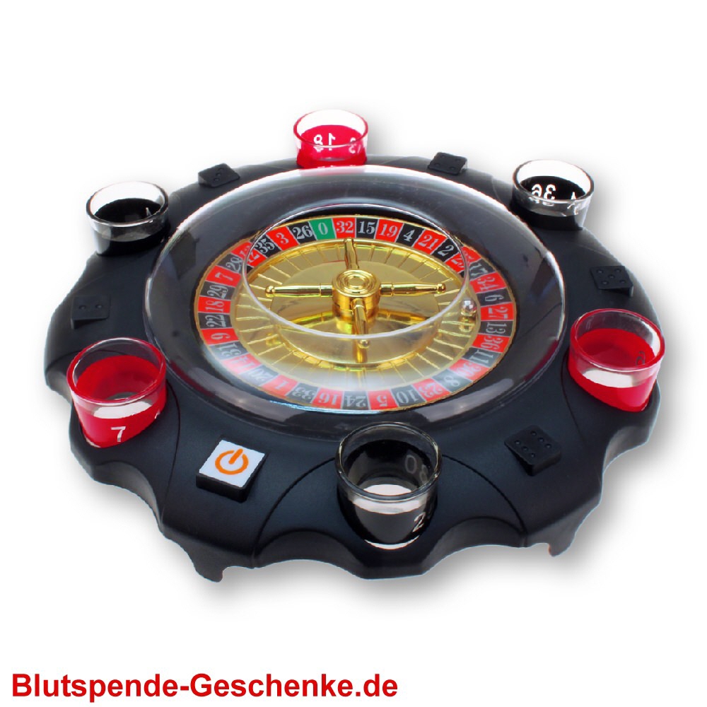 Blutspendegeschenk elektronisches Trinkspiel