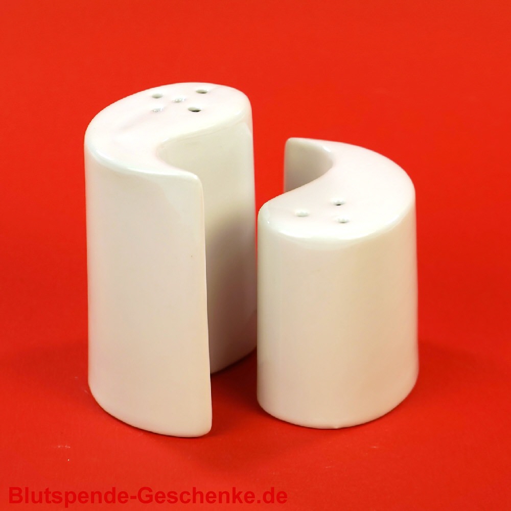 Blutspendegeschenk Streuer Salz-Pfeffer