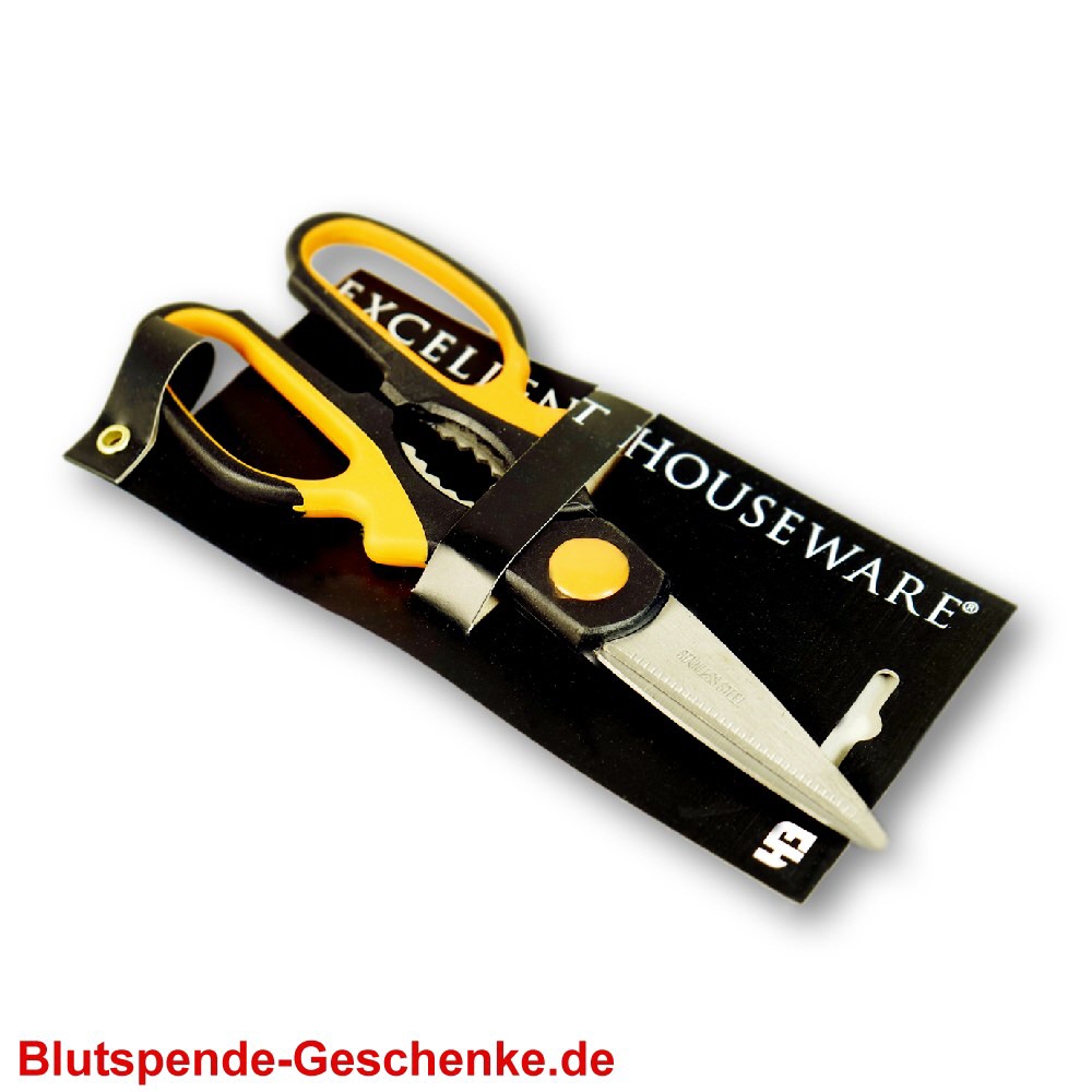 Blutspendegeschenk K&uuml;chenschere