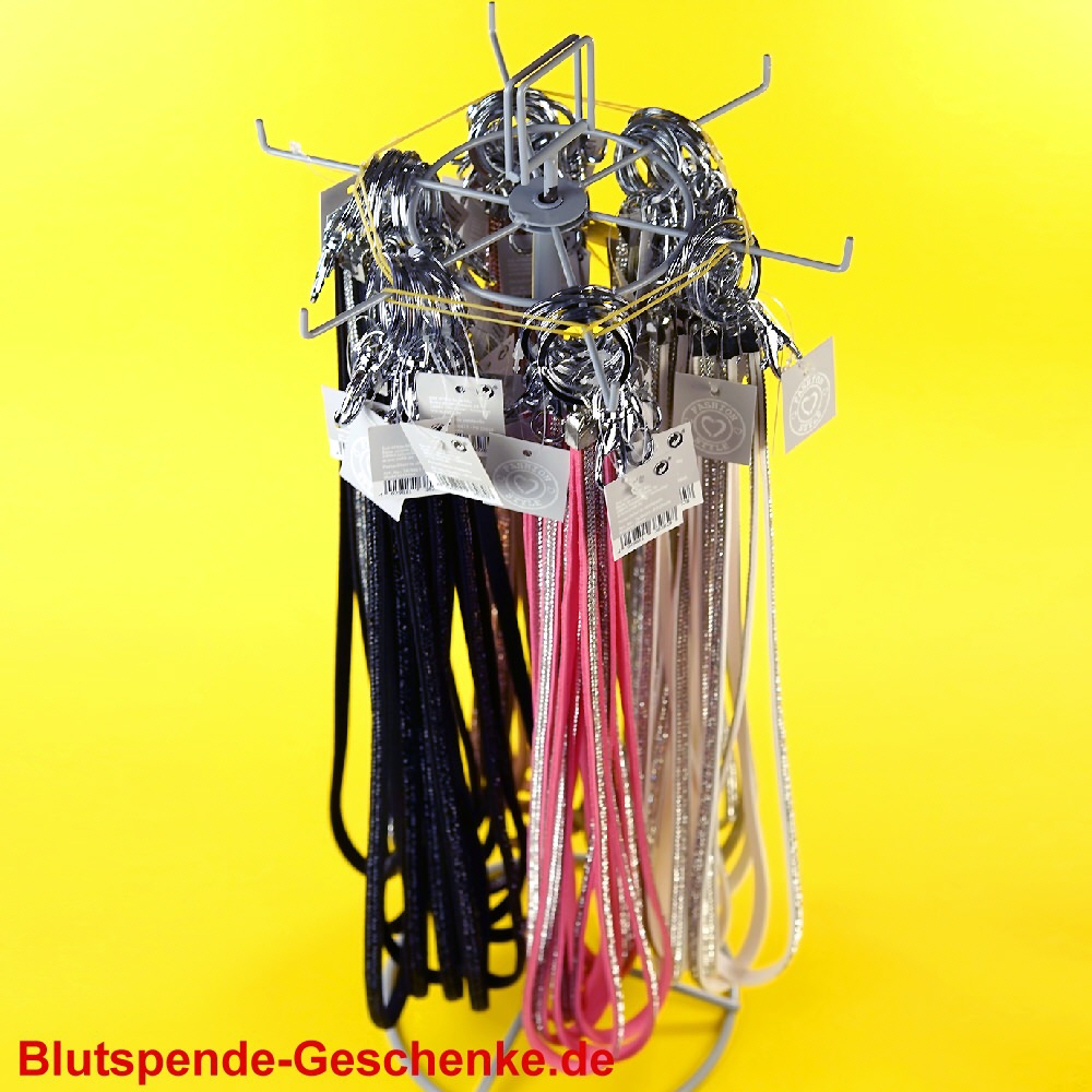 Blutspendegeschenk Mode-Schl&uuml;sselband