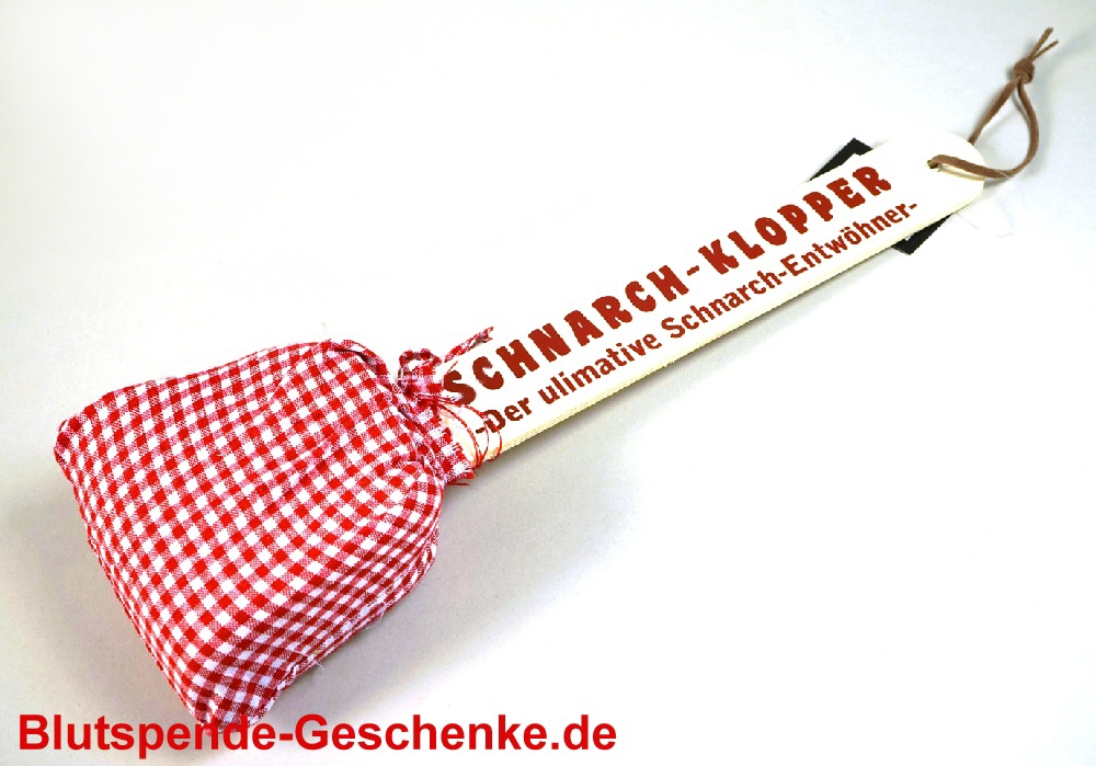 Blutspendegeschenk Schnarchstopper