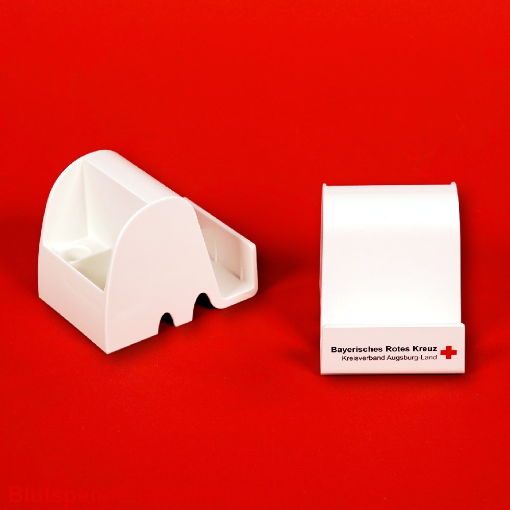 Blutspendegeschenk Schreibtisch-Aufsteller