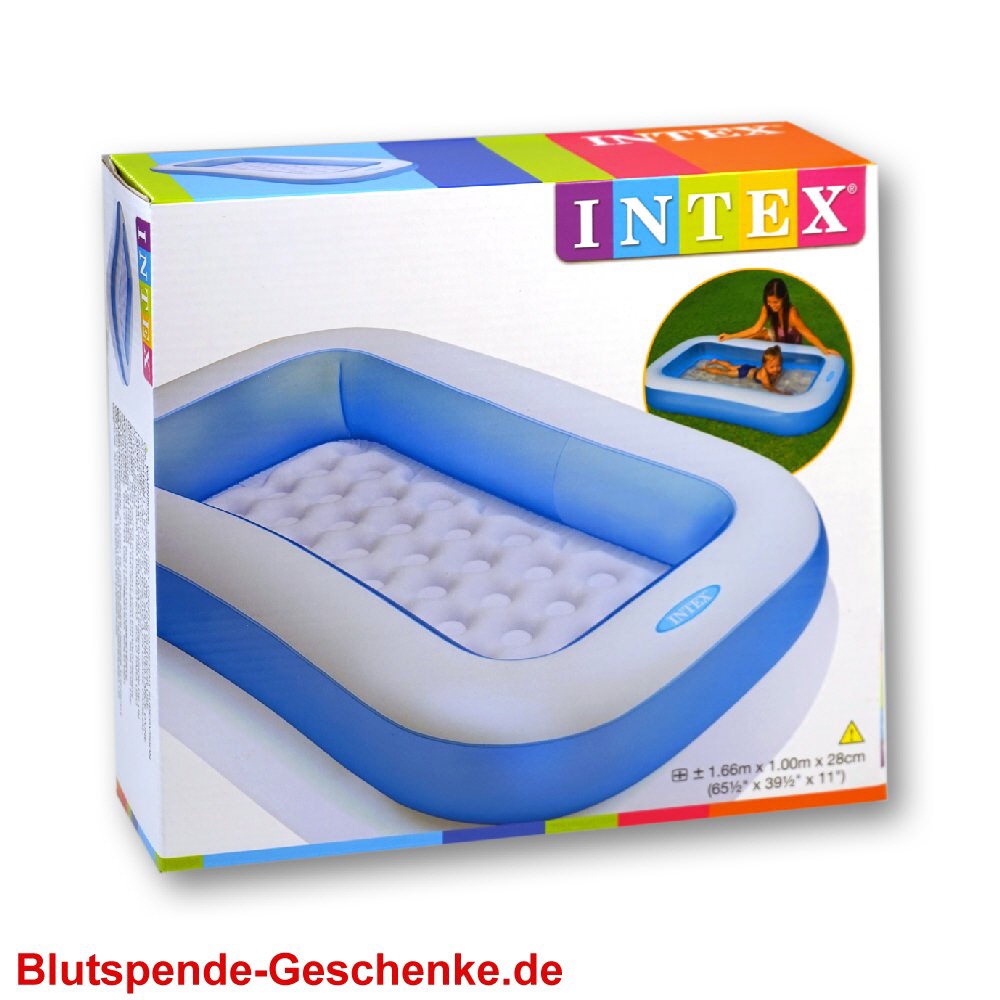 Blutspendegeschenk Schwimmbecken