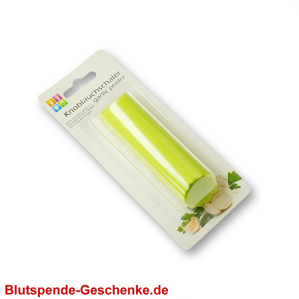 Blutspendegeschenk Knoblauchschäler