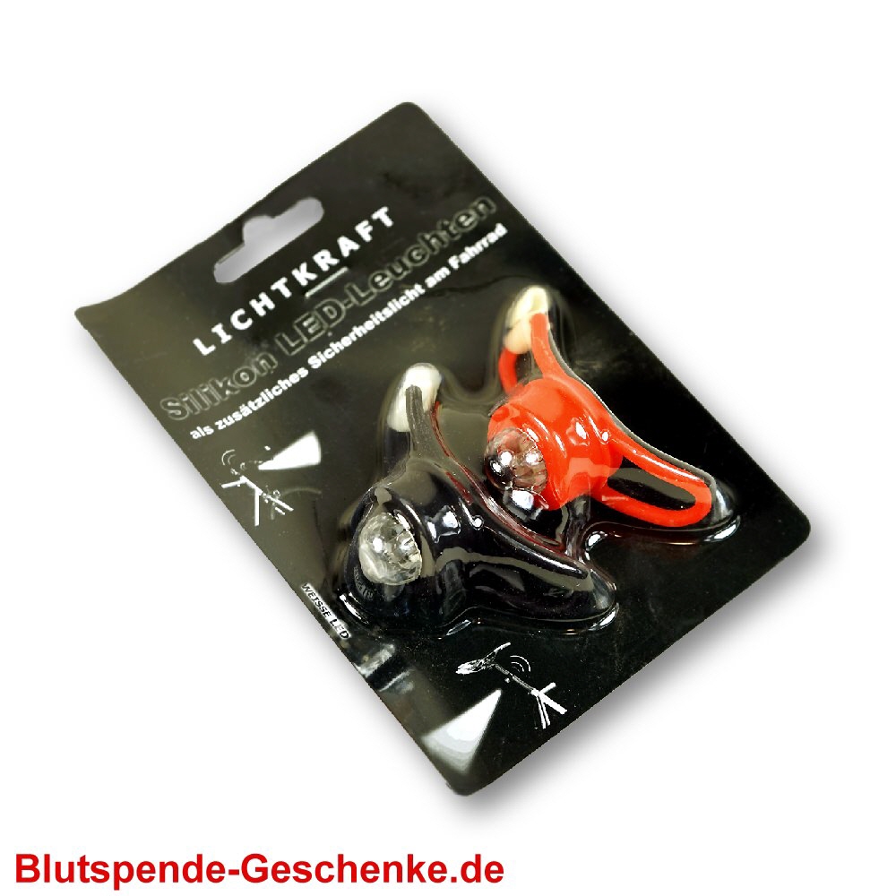 Blutspendegeschenk LED-Beleuchtung Silikon