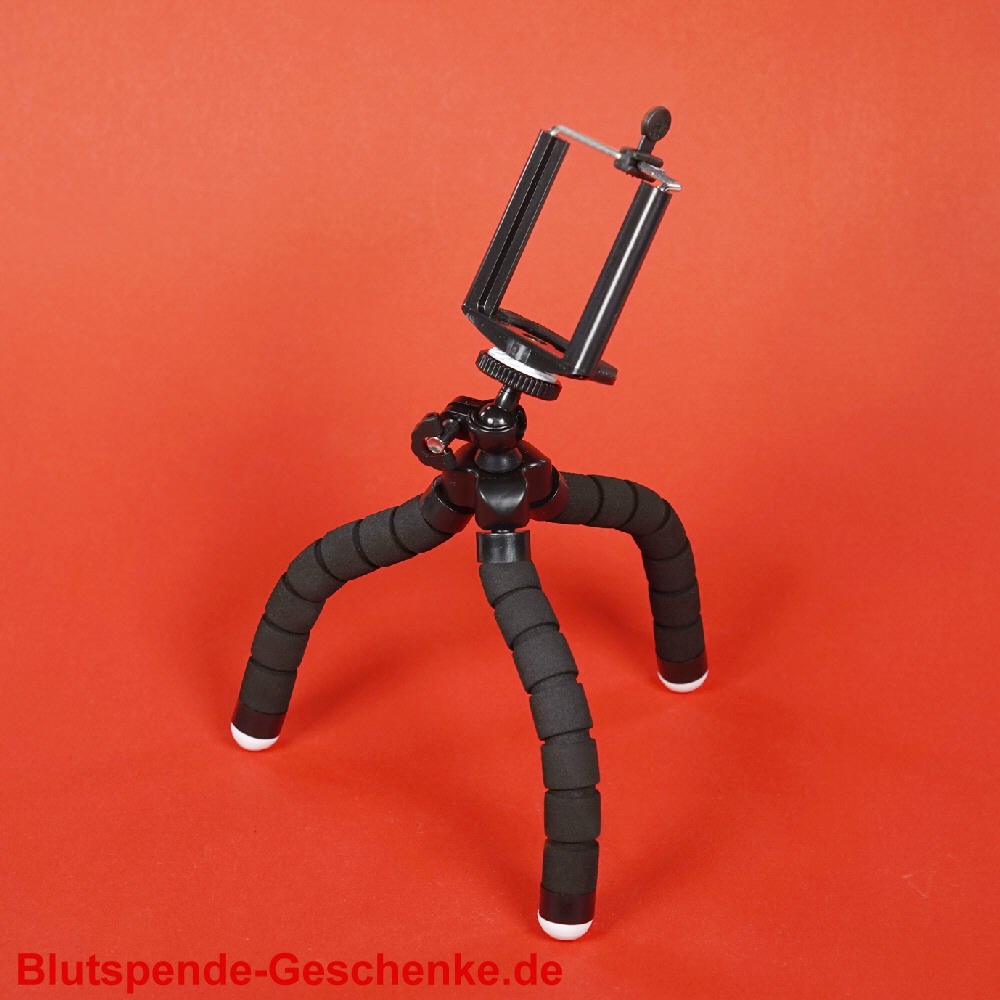 Blutspendegeschenk Smartphone-Stativ