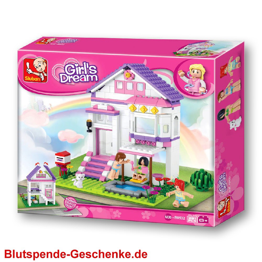 Blutspendegeschenk Sommerhaus