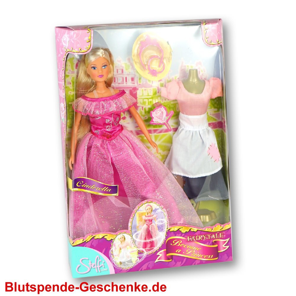 Blutspendegeschenk Aschenputtel-Puppe