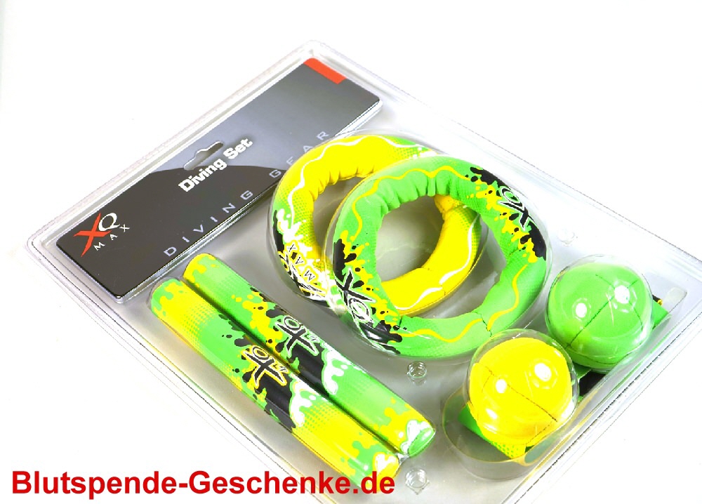 Blutspendegeschenk Schwimm-und-Tauchspielzeug