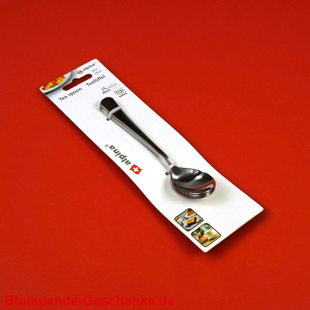 Blutspendegeschenk Teel&ouml;ffel
