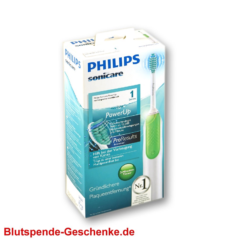 Blutspendegeschenk Ultraschallzahnb&uuml;rste