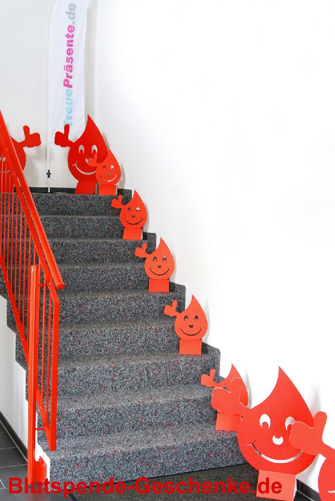 Display Blutstropfen BloodyBuddy�
