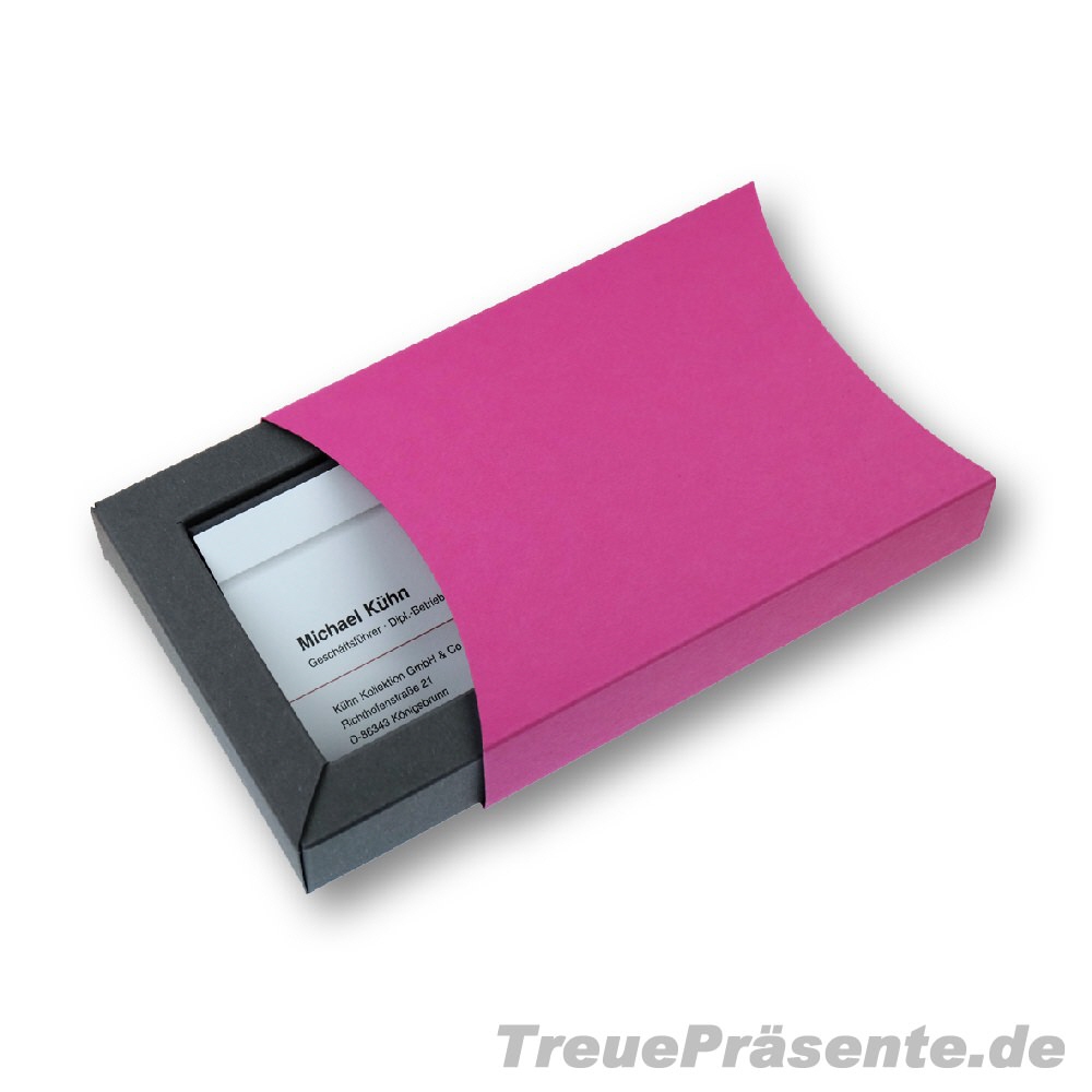 Geschenkverpackung Kundenkarte