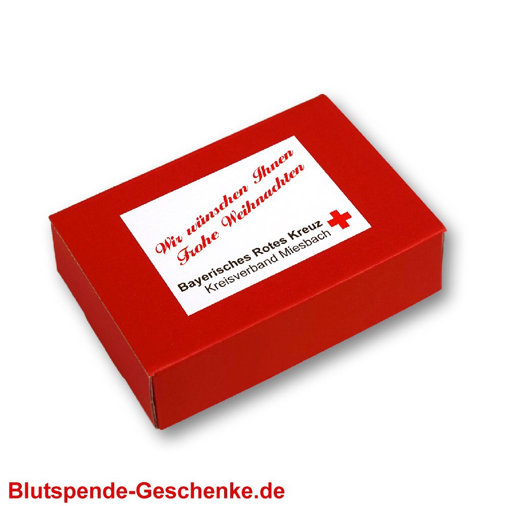 Individuelles Blutspende-Geschenkset